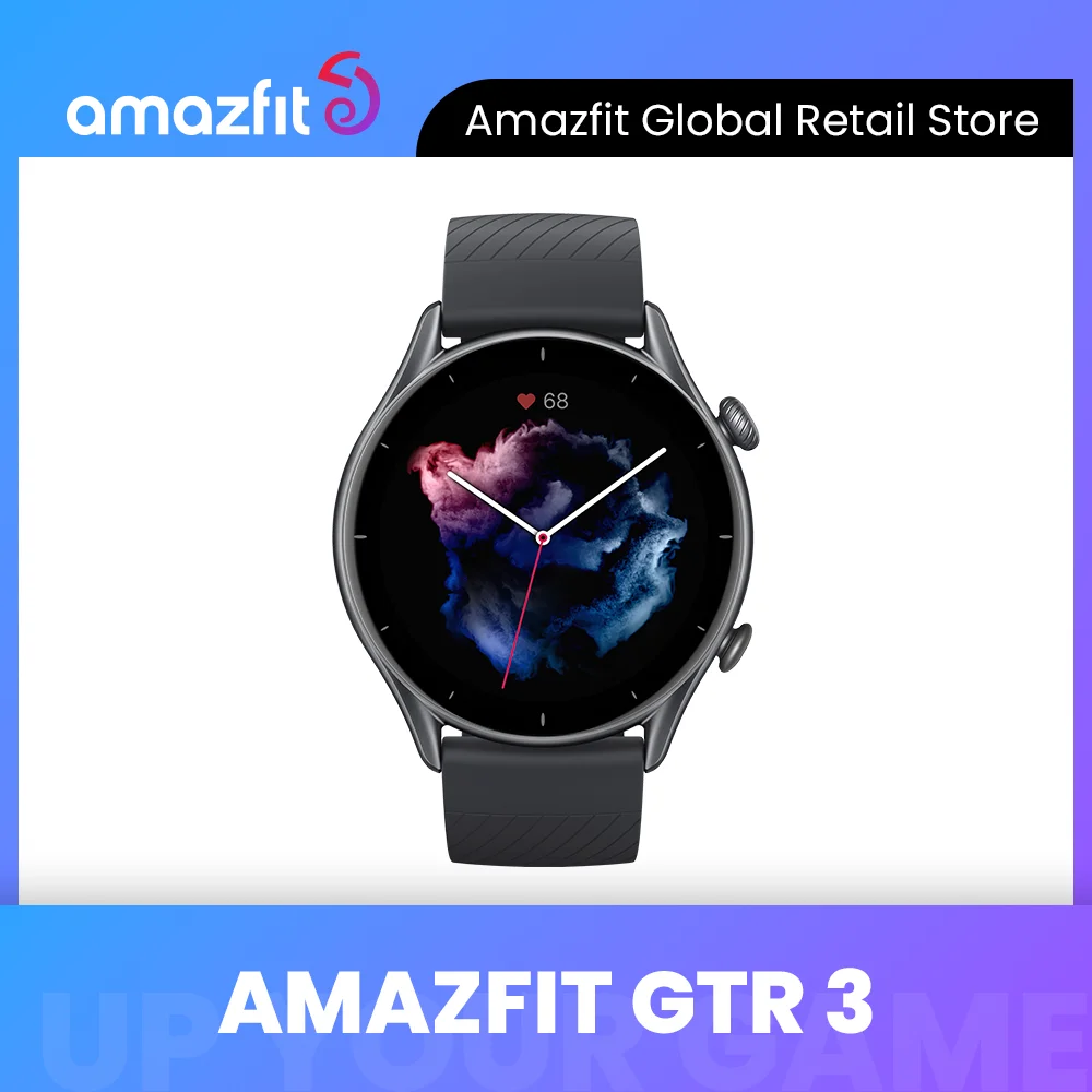 New Amazfit GTR 3 GTR3 GTR-3 Smartwatch 46mm  Smart Watch 150+ Sport Modes 21 Day Battery Life Smartwatch For Android IOS