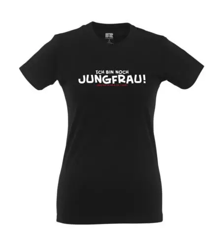 Ich bin noch Jungfrau! I Fun I Lustig I Sprüche I Girlie Shirt