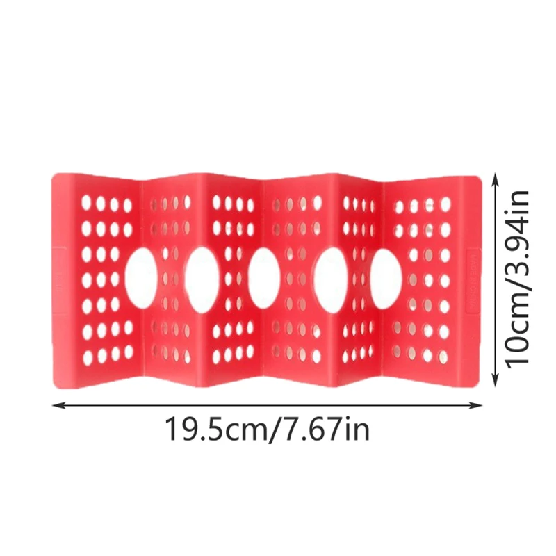 Hollowed Wave Shape Pancake Holder Mexican Taco Display Rack Creative Plastic Tortilla Shelf Food Serving Tray