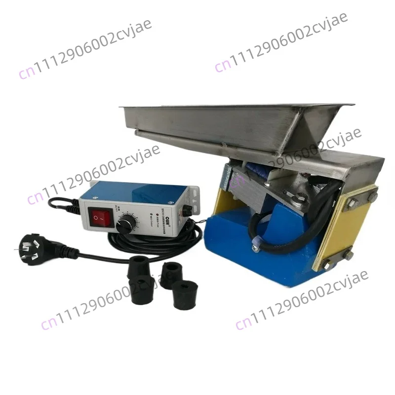 Small vibration adjustable feeder feeding ingredient packaging household micro electromagnetic vibration