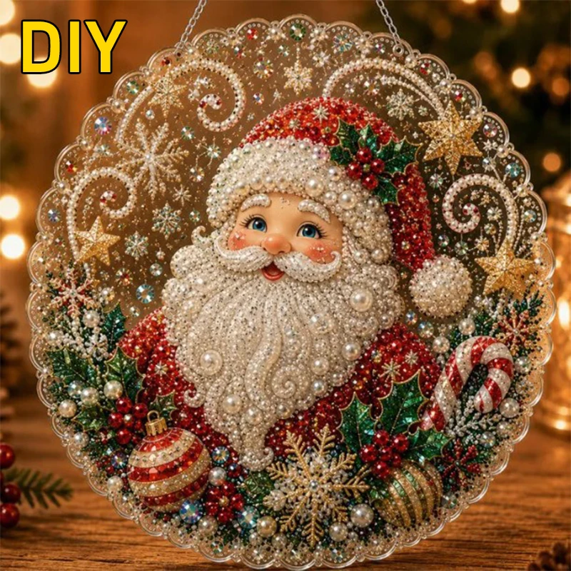 Home Improvement Diy - DIY Pearl Diamond Painting Suncatcher Craft