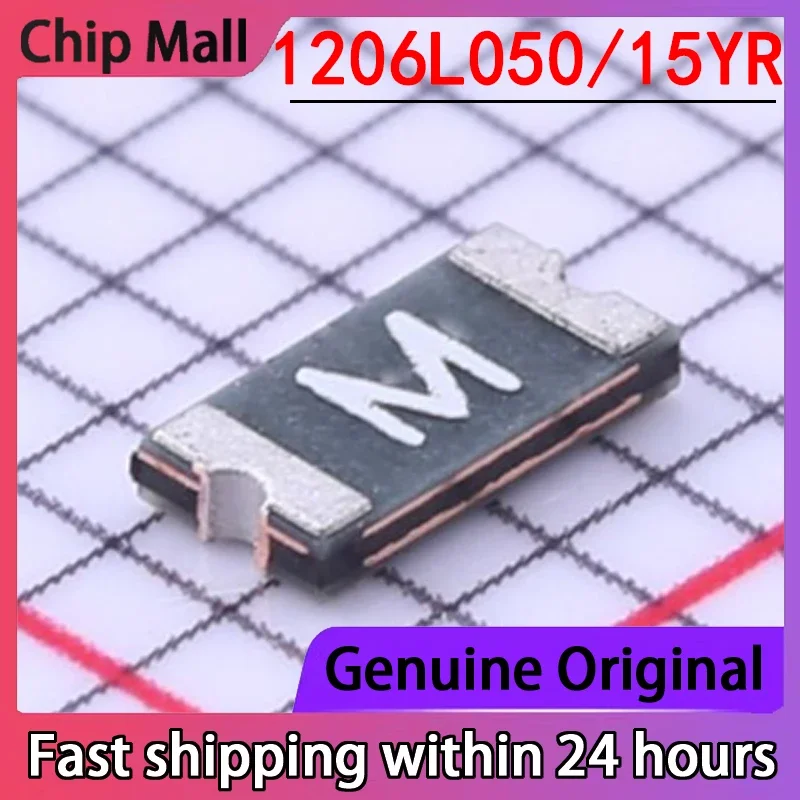 10PCS New 1206L050/15YR Package SMD 15V 500mA 1206 Self Recovery Fuse