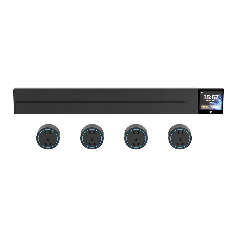 Smart track socket, kitchen special sliding rail socket