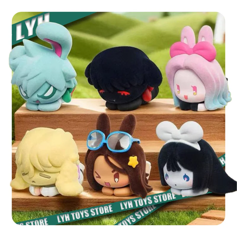 Alien Stage till Rabbit Series Plush Keychain Charm Blind Box Mystery Collectible Premium Deluxe Official Gift