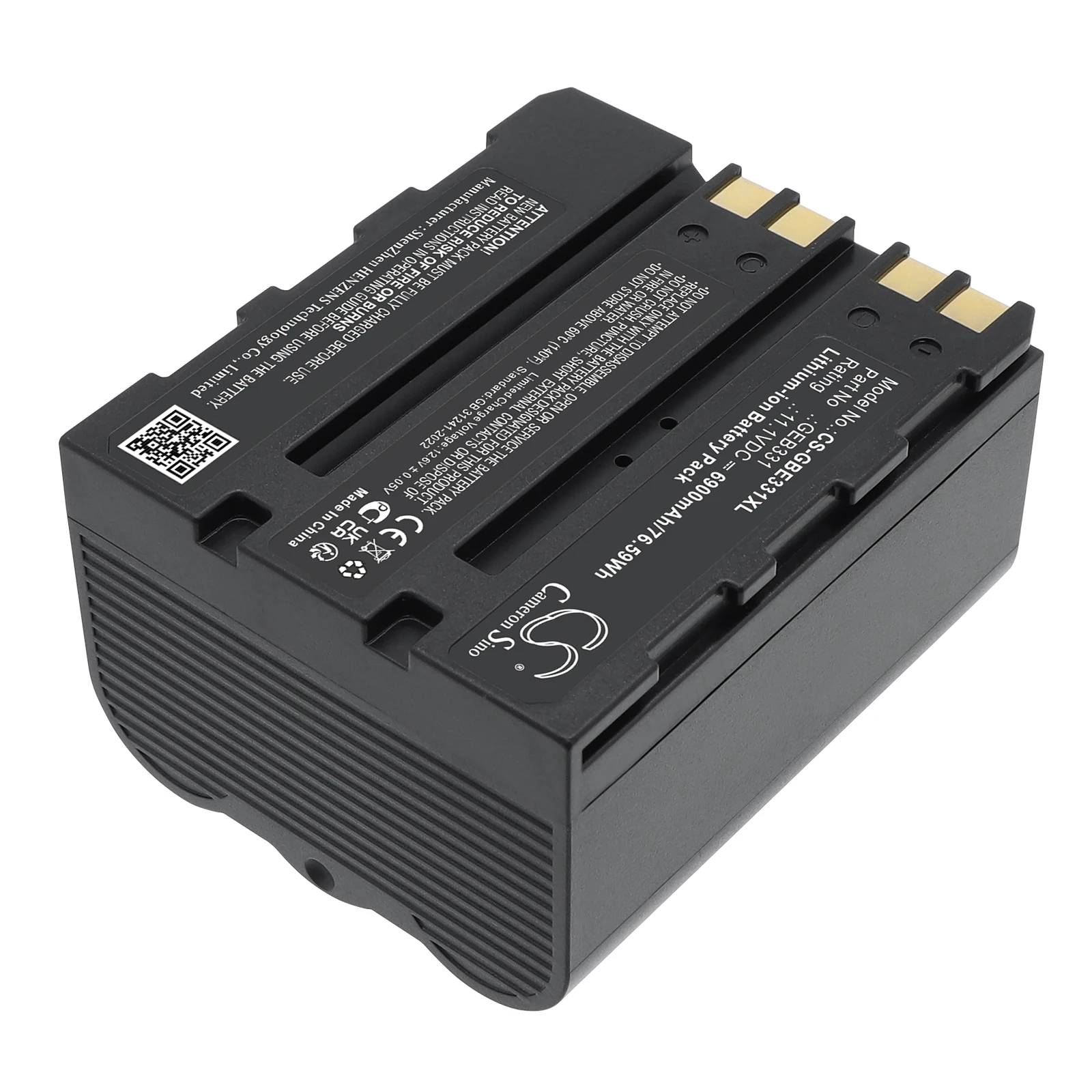 Replacement 11.1V 6900mAh Battery GEB331 GEB333 GEB334 GEB363 for Leica CS20 field controller, GS18, iCG70, RTC360 Laser scanner