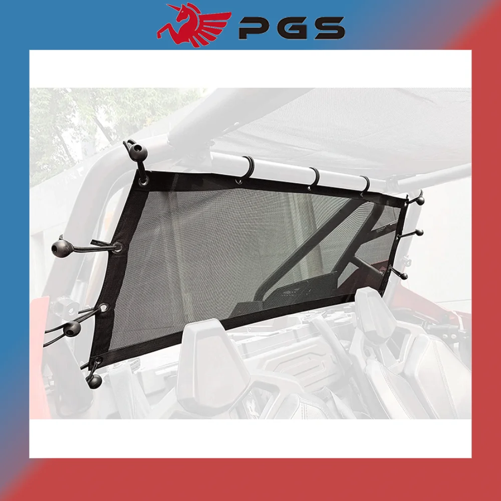 

Polaris RZR PRO XP 2020-2022 UTV Rear Window Shade Net - Sun & Debris Protection