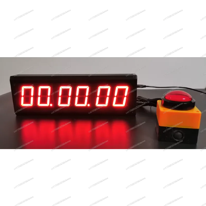 YBJLED 6-Digit Display Competition Countdown Timer Stopwatch Counter Remote Control Training Speech Timing Device