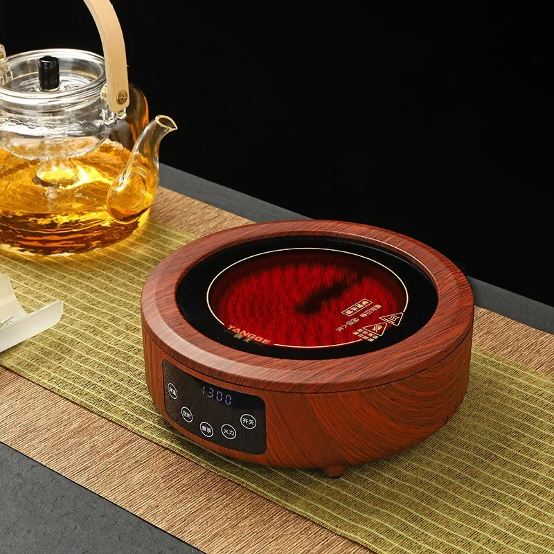 موقد سيراميك كهربائي صغير ، طباخ الشاي ، موقد الغليان بالماء ، وعاء زجاجي صغير ، المنزلية