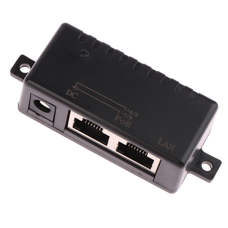 100Mbps 5V 12V 24V 48V/1A POE Injector Power Splitter For IP Camera POE Adapter Module Accessories