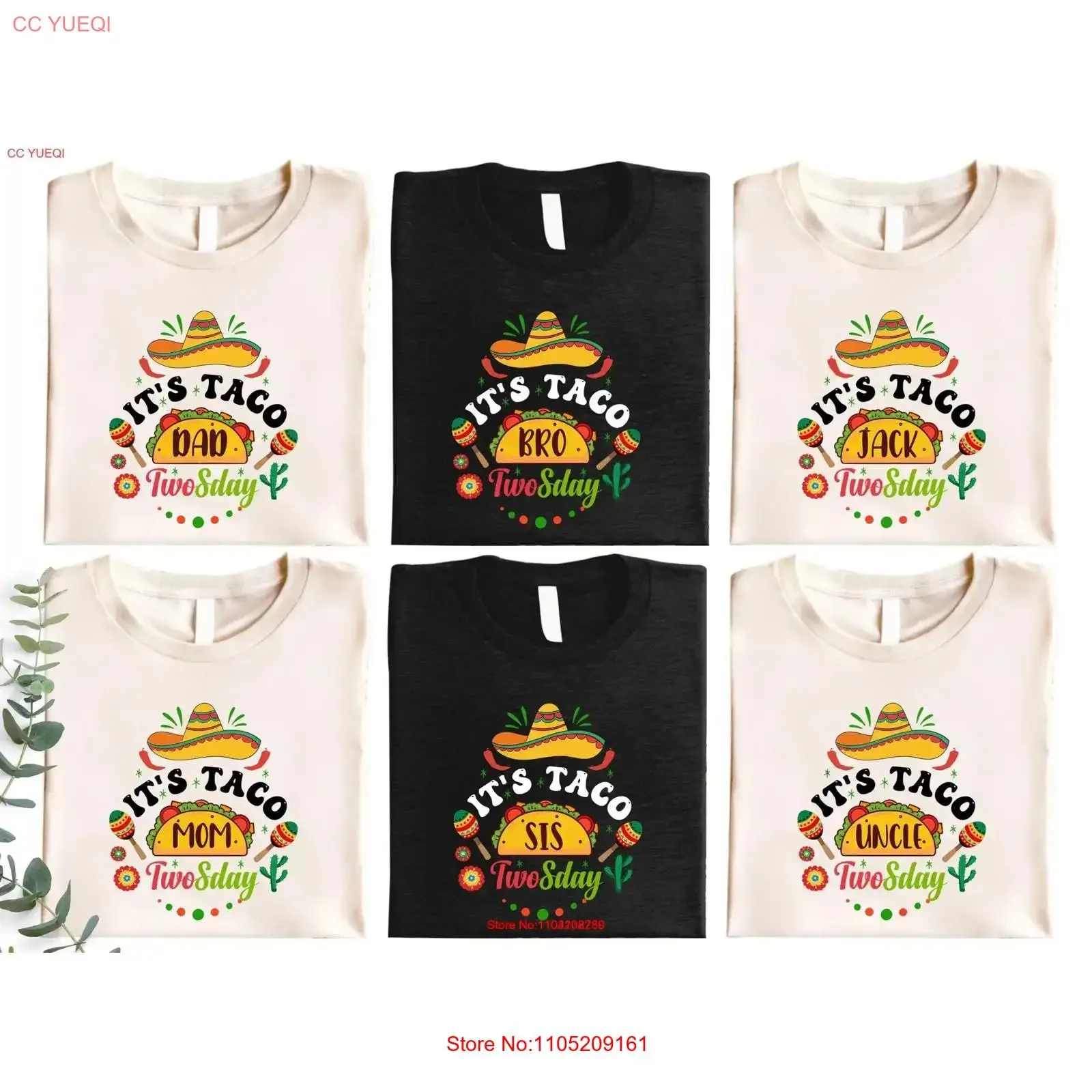 Taco familia a juego camiseta Fiesta fiesta comida mexicana herencia hacer Papa mamá Cinco De Mayo vintage lavado transpirable