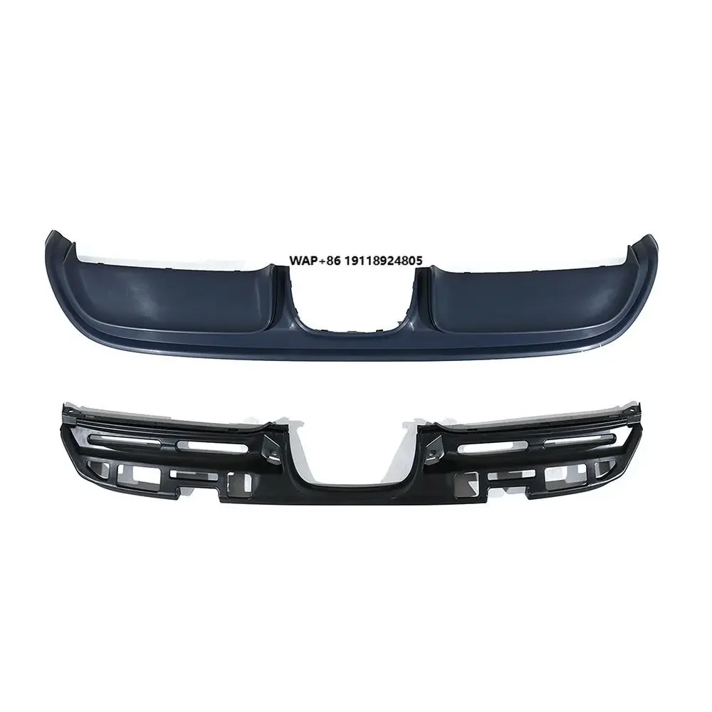 

GTS/SD/Spyder Style for 982 Front & Rear Bumper Kits Polypropylene Bolt-On Unpainted Black New Condition