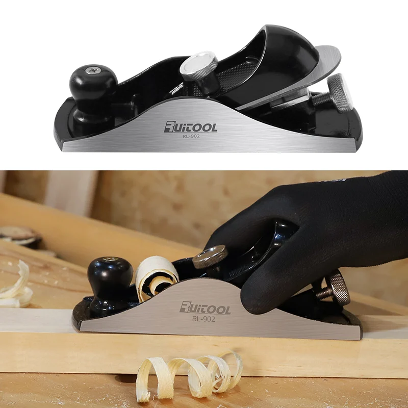 1pc Hand Planer Adjustable Precision Smoothing Wood Plane with Sharp Blade for Surface Edge Corner Plane Trimming and Chamfering