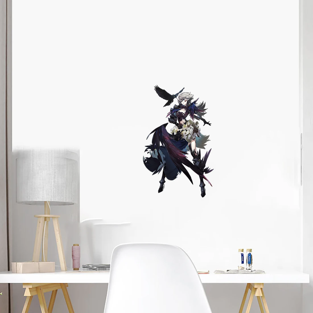 Three Ratels CB13 Ark Order cool anime girls wall sticker Ipad decoration Personalized Toilet sticker