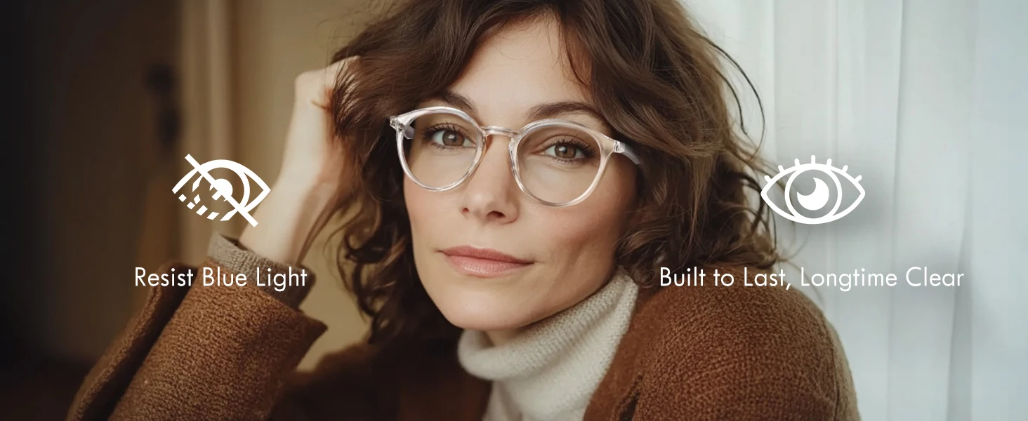 ZENOTTIC Mode Runde Anti Blau Licht Blockieren Lesebrille Männer Sport Leser Brillen Frauen Anti Glare Computer Brillen – Detail 5