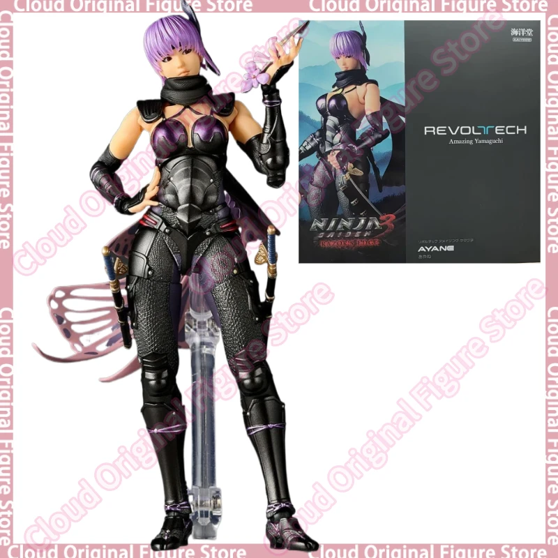 

In Stock 100% Original Kaiyodo Revoltech Amazing Yamaguchi NINJA GAIDEN 3 Razor's Edge Ayane Action Figures Model Toys