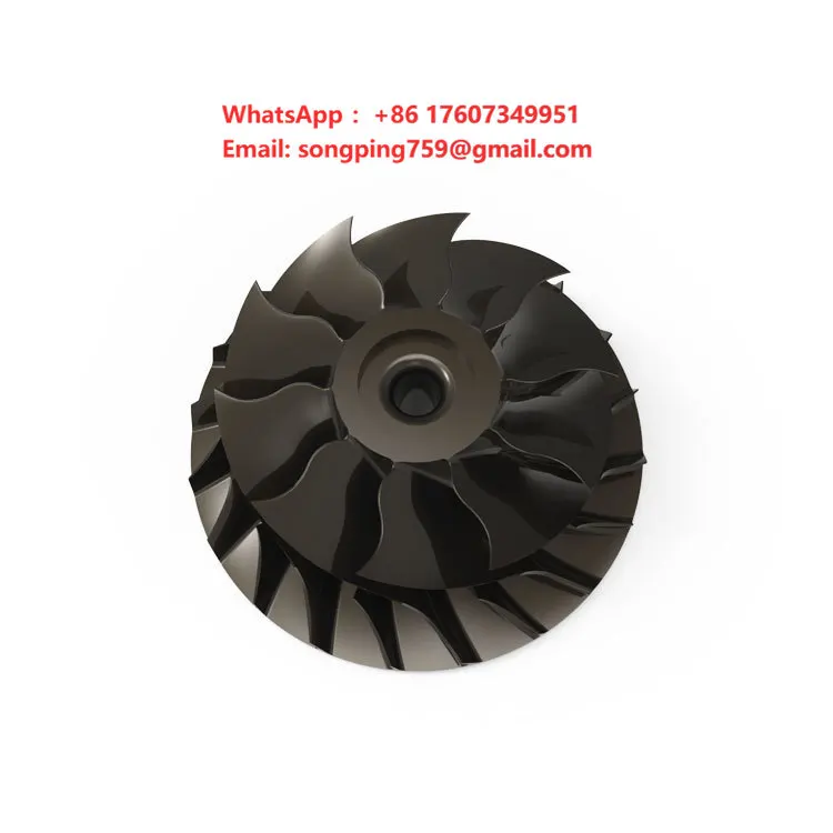 Ship Yacht Propeller 4 Blades Curved Blade Closed Vortex 304 Stainless Steel Polished Surface Precision Casting 5-axis CNC