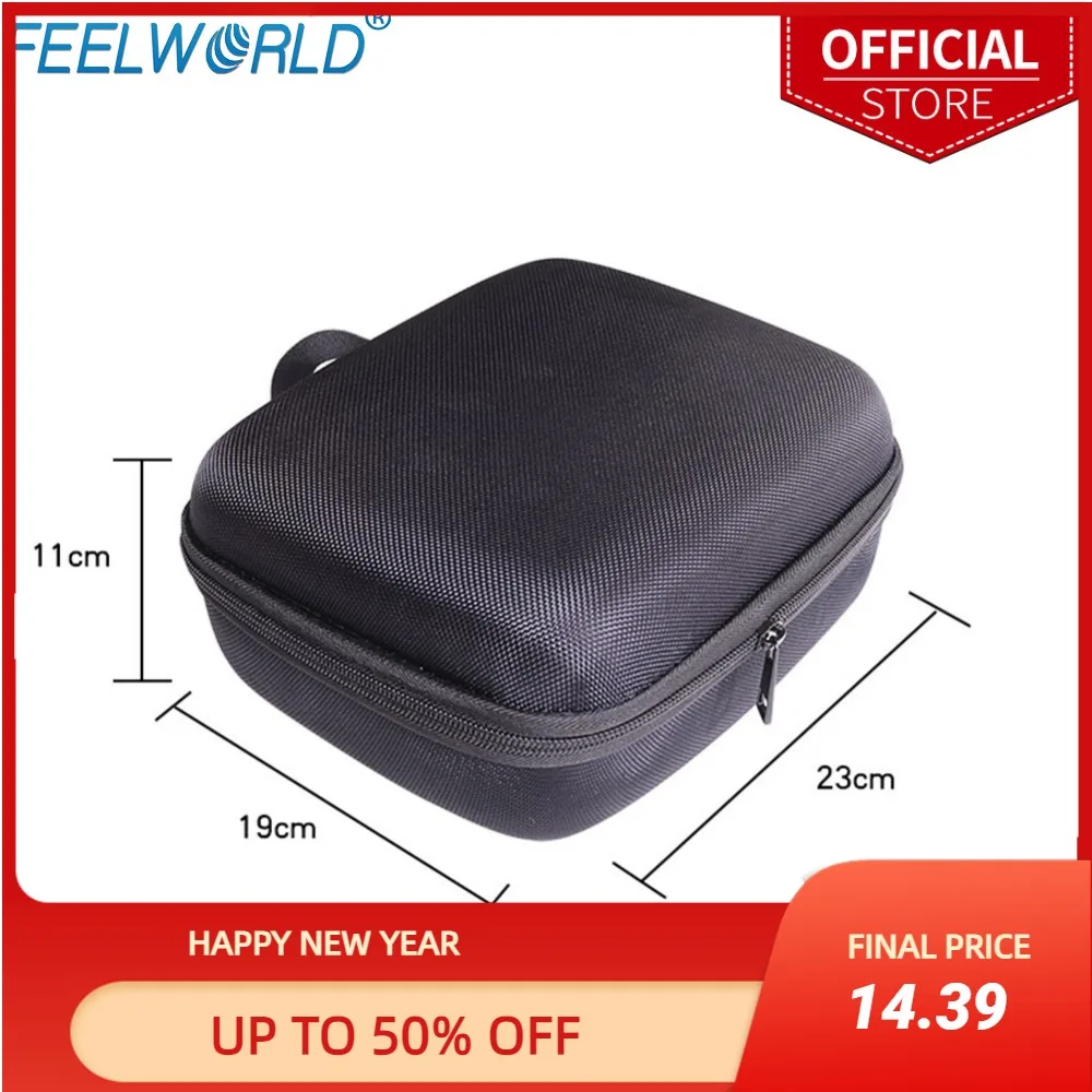 Feelworld Photographic Equipment Bag CameraMonitor Carrying Case(9.06x7.48x4.33\