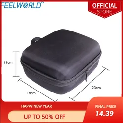 Feelworld Photographic Equipment Bag CameraMonitor Carrying Case(9.06x7.48x4.33