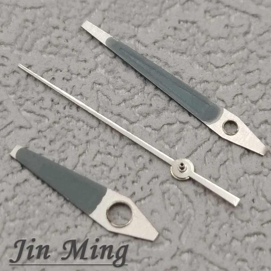 High Quality Watch Hands 12.5*12*8 Green Luminous Black Grey For NH35/NH36 /4R/ 7S Movement Watches Accessories