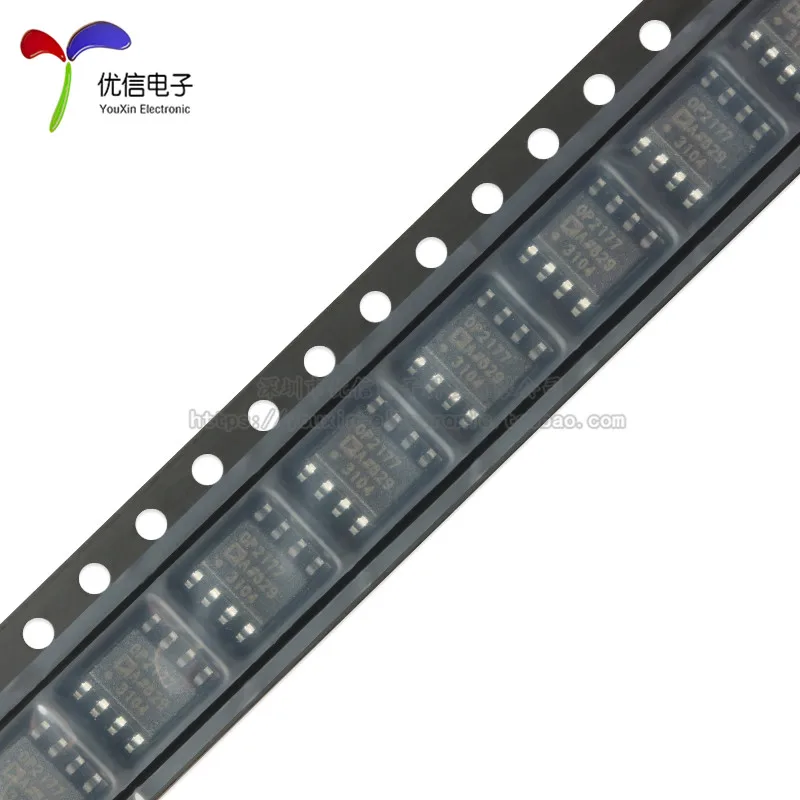 10 قطعة الأصلي OP2177ARZ-REEL7 SOIC-8 انخفاض المدخلات التحيز الحالي رقاقة مضخم التشغيل