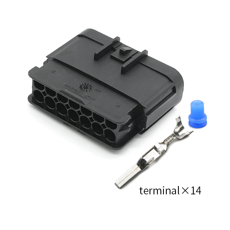 15326922 automotive waterproof connector male and female plug 14-hole male plug