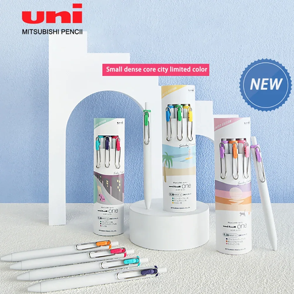 

Гелевые ручки UNI 0,38/0,5 мм, маленькие толстые цветные ручки для рук, специальные студенческие ежедневные заметки для письма, школьные принадлежности, милые канцелярские принадлежности