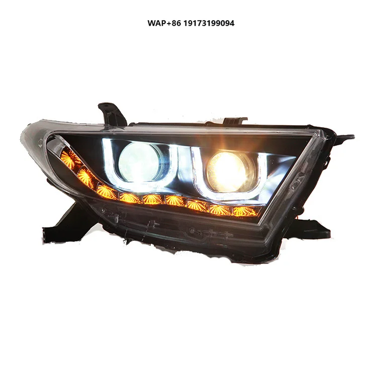 

Hot Sale Car Lights Front Bumper LED Head Lamp Xenon Headlights for-Toyota Highlander 2012-2014