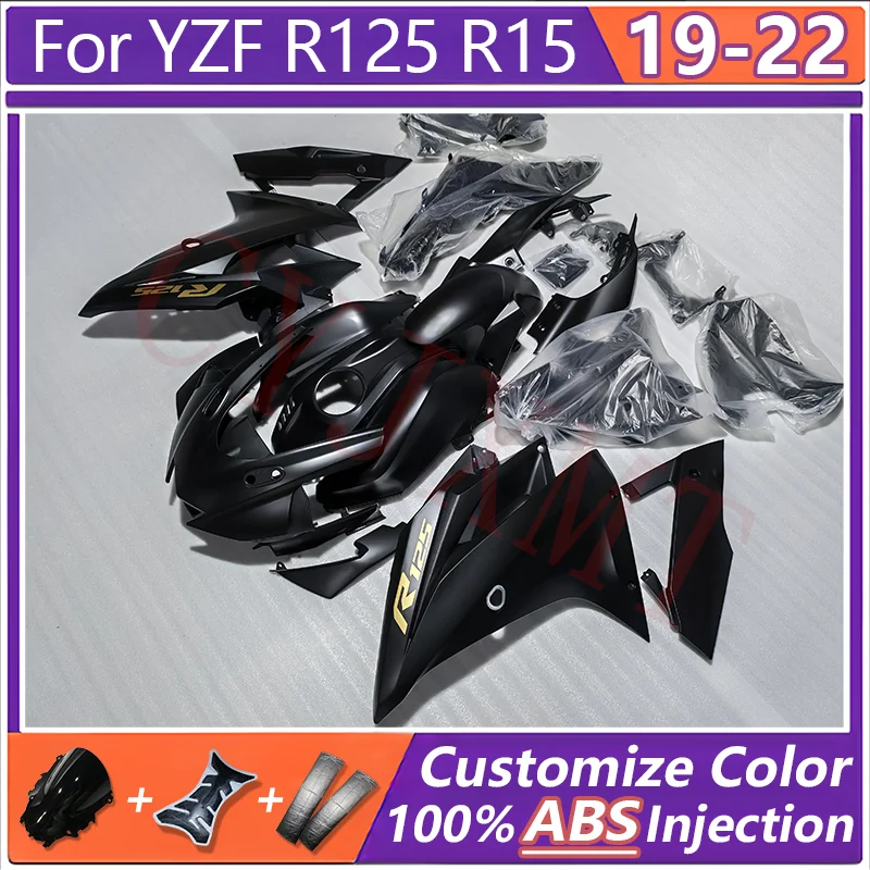 Full Cover Motorcycle Fairing for Yamaha YZFR125 YZF R125 2019-2021 2022 Fairings Body Kit YZFR15 R15 V3 19-22 Bodyframe Housing
