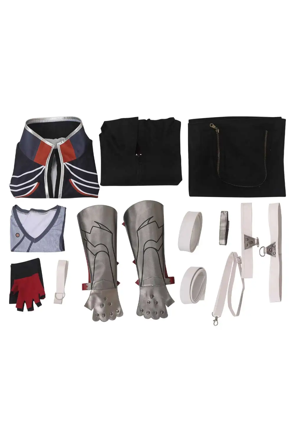 Uomini adulti Jin Kazuma Cosplay Fantasia Costume gioco Tekken 8 travestimento giacca pantaloni abiti vestiti per feste di Halloween