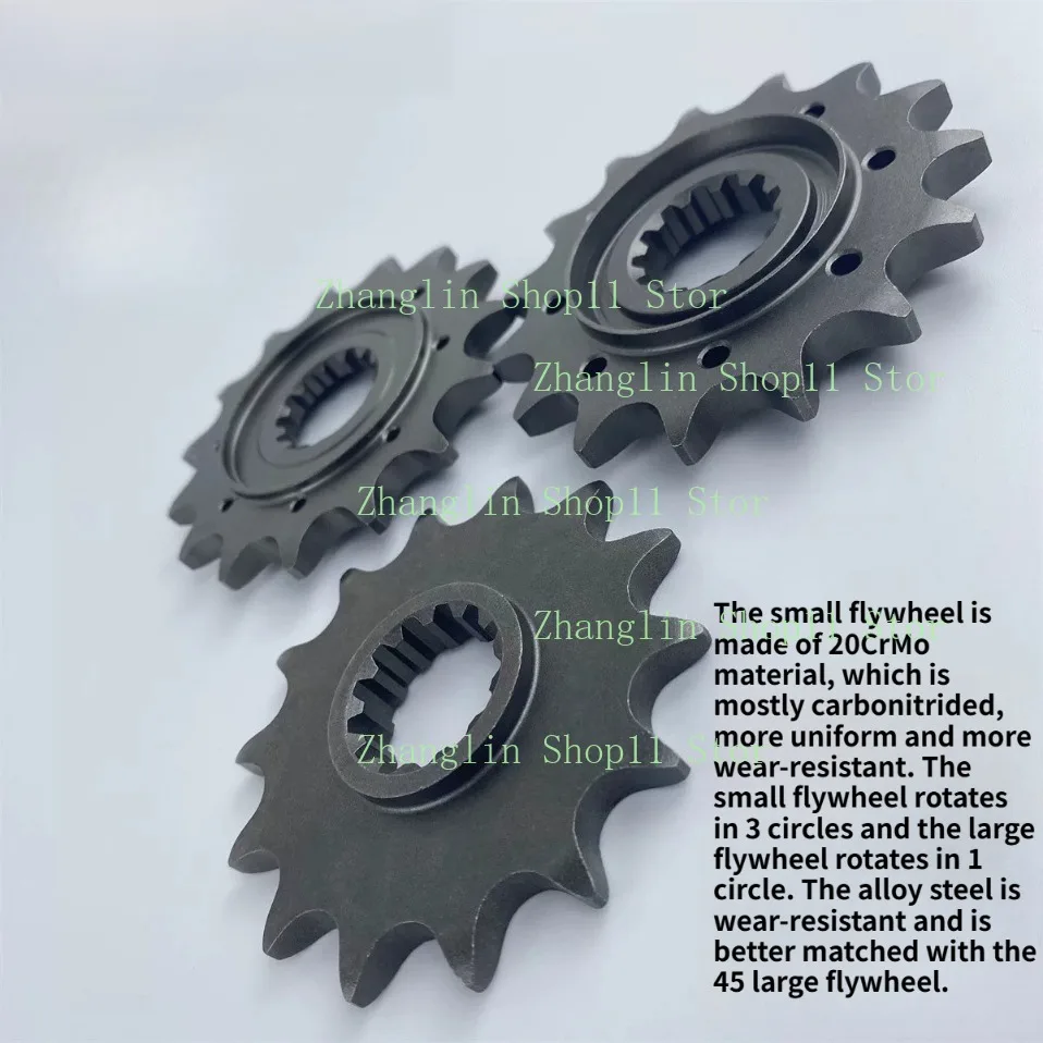 14T 15T for Kawasaki Ninja250/300/400/Versys650/Z900 Small Silent Durable Motorcycle Front Sprocket Chain Wheel Fly Wheel Pinion