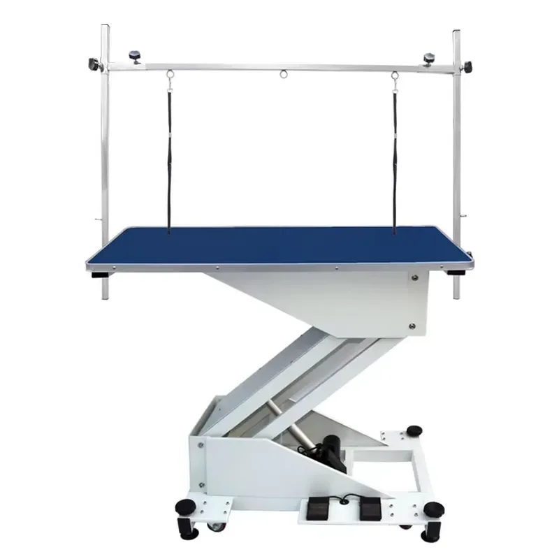 Foldable Electric Lift Pet Grooming Table for Dogs and Cats Adjustable Height Animal Care Equipment Non Slip Surface