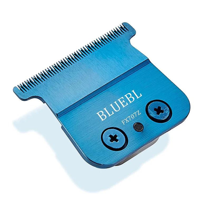 FX707Z Replacement Blades Compatible with BaBylissPRO FX787 & FX726 Trimmers, for Outlining Hair Trimmers Blue