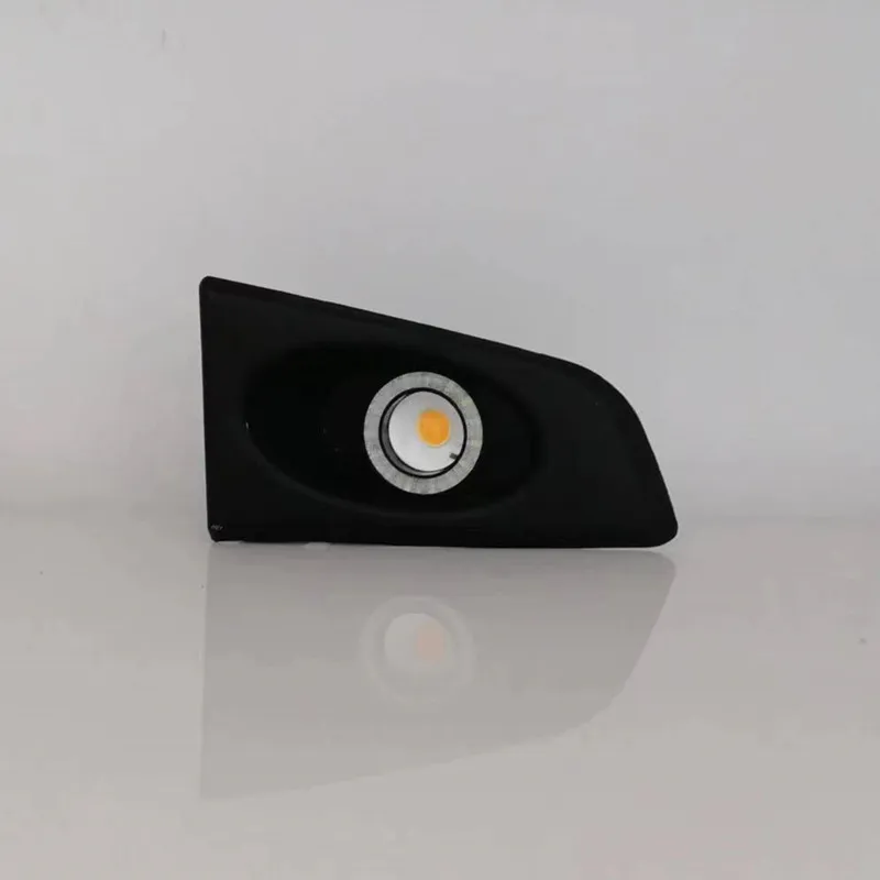 LED Fog Lights Assembly For Honda Jazz Fit GE6 GE8 2008 2009 2010 Front Bumper Fog lamp Replacement Angel Eye Daylight Kits