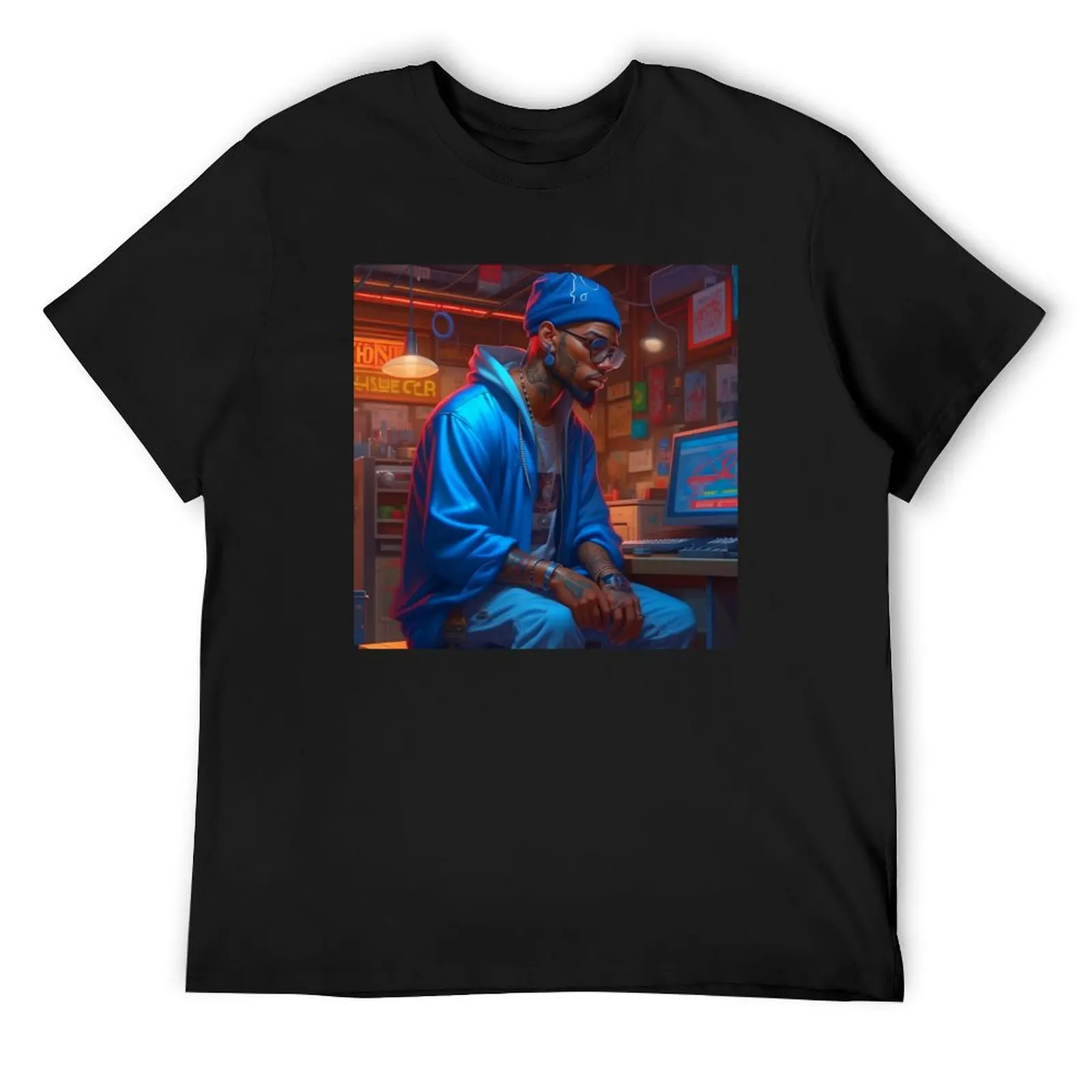 

August 11th, Rap Day, The rapper T-Shirt man clothes blanks shirts graphic tee new edition mens fashion