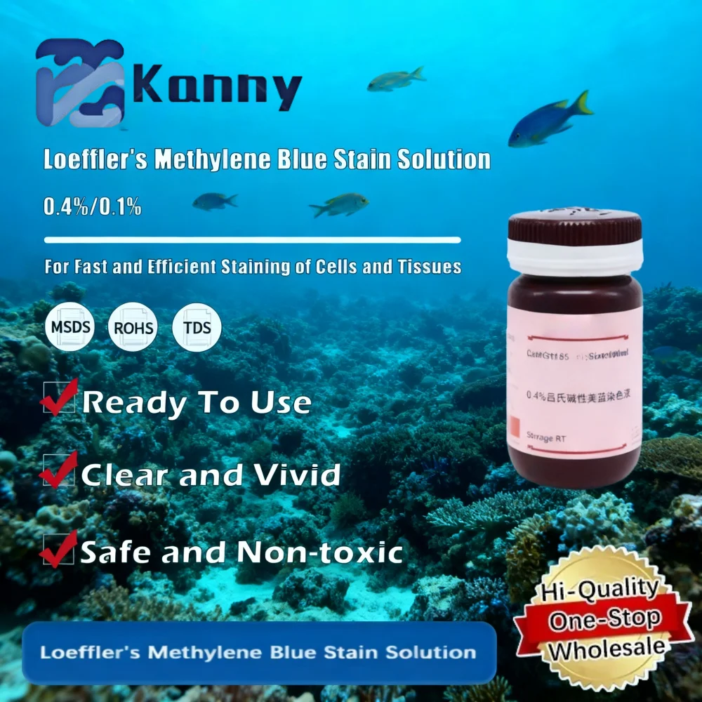 Loeffler's Methylene Blue Stain Solution for Cell and Tissue Staining in Laboratory Research Original Product 1 sold