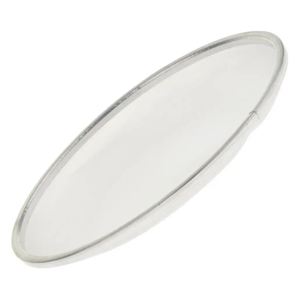 Bass Drum Skin Aluminum Alloy Mute Drum Head Percussion Parts Drum Patch for Music Learners