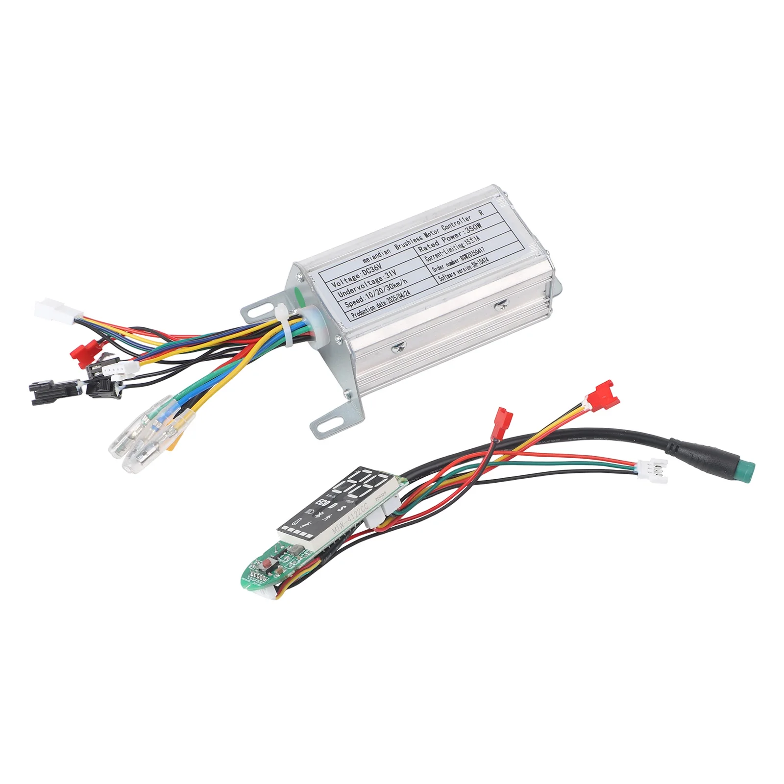 For Hoverboard 36V Scooter Controller About 15*11*9cm Tail Light Overcurrent Protection Overvoltage Protection