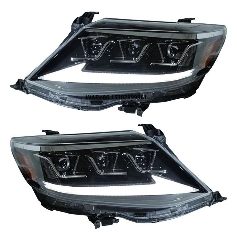 YU GUANG for  Fortuner 2011 2015 Led Headlights Head Lights Upgrade Headlamp Head Lamp Car Auto Lighting Systems DRL