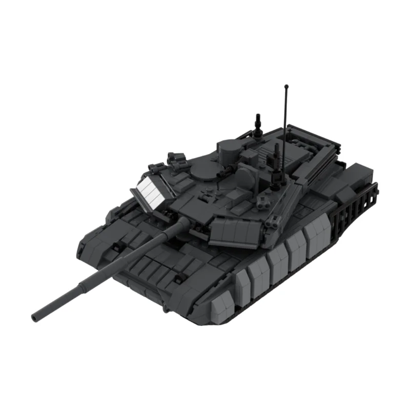 Custom Post-Soviet Heavy Tank Bricks MOC Independent Design Armored Combat Vehicle Model Detailed Military Building Kit 788PCS