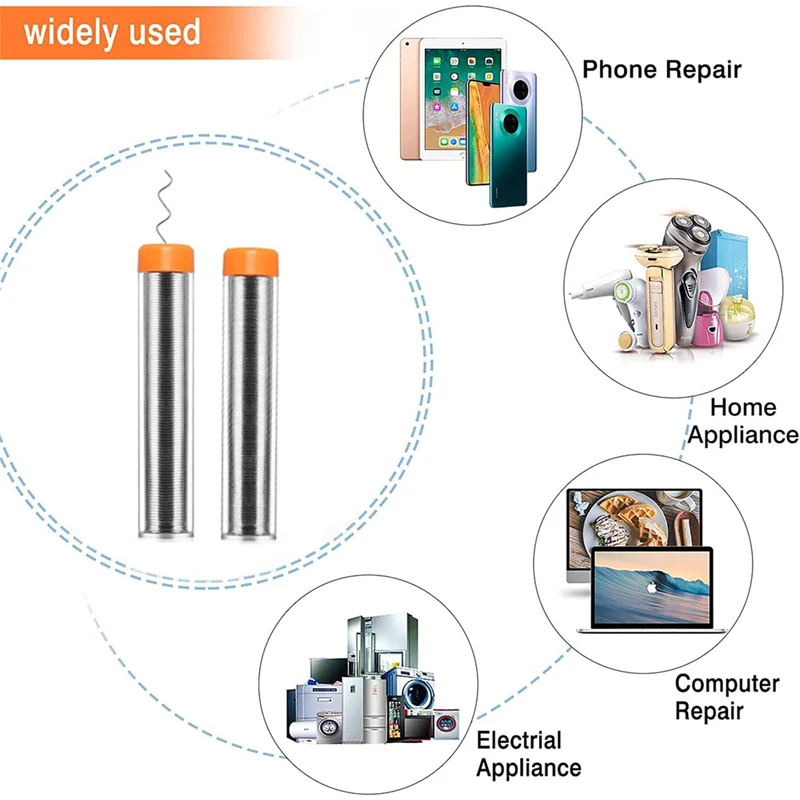 1/2/3Pcs Solder Wire , 0.8MM Portable Tin Wire Pen with Flux Rosin Core Tin Lead Welding line Soldering Tool Soldering DIY Work