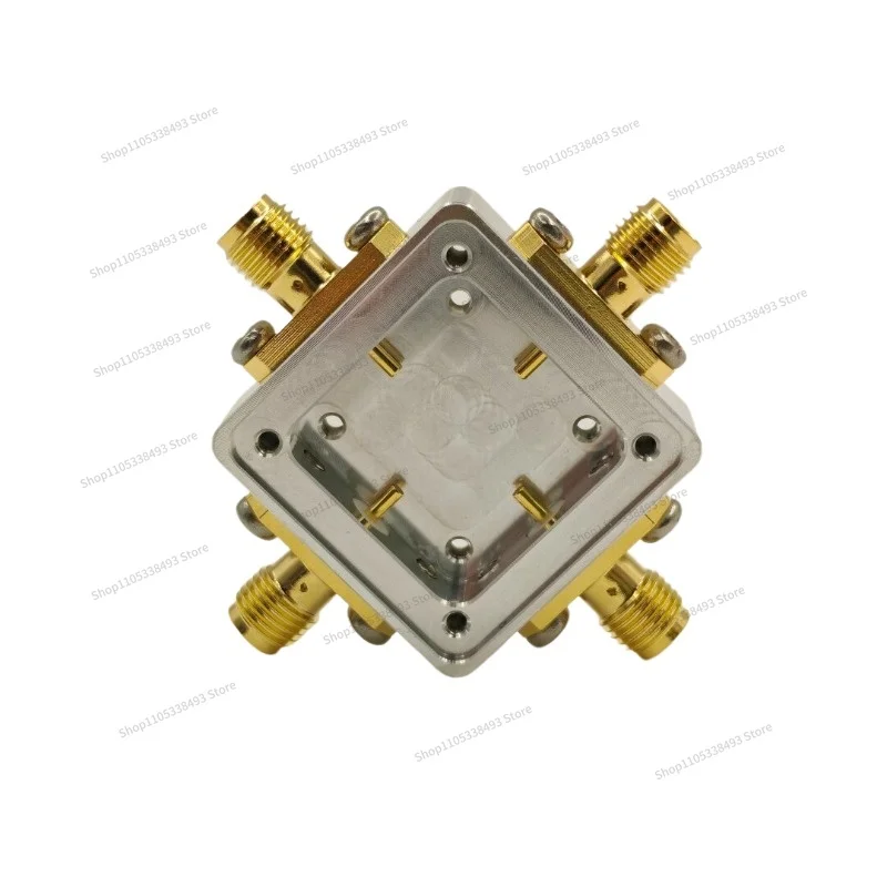 For Electromagnetic Shielding 4 SMA Interfaces, Housing, Length 27mm Width 27mm Height 10mm RF, Electromagnetic, Aluminum 6061