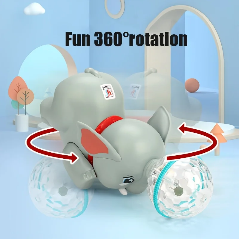 B/O Stunt Ball Elephant، ألعاب للأطفال البنات، ألعاب فيدجيت، ألعاب للأولاد، هدايا عيد الميلاد هدايا عيد الميلاد للأطفال، أشياء غريبة