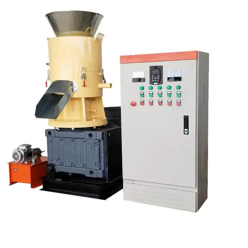 Flat Die Wood Pellet Mill Biomass Pellet Making Machine Sawdust Straw Pelletizer for Fuel Production