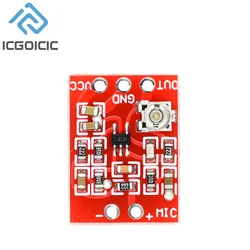 MAX4466 Electret Microphone Preamplifier Module with SSM2167 Voice Compression Amp Sound Amplifier Board