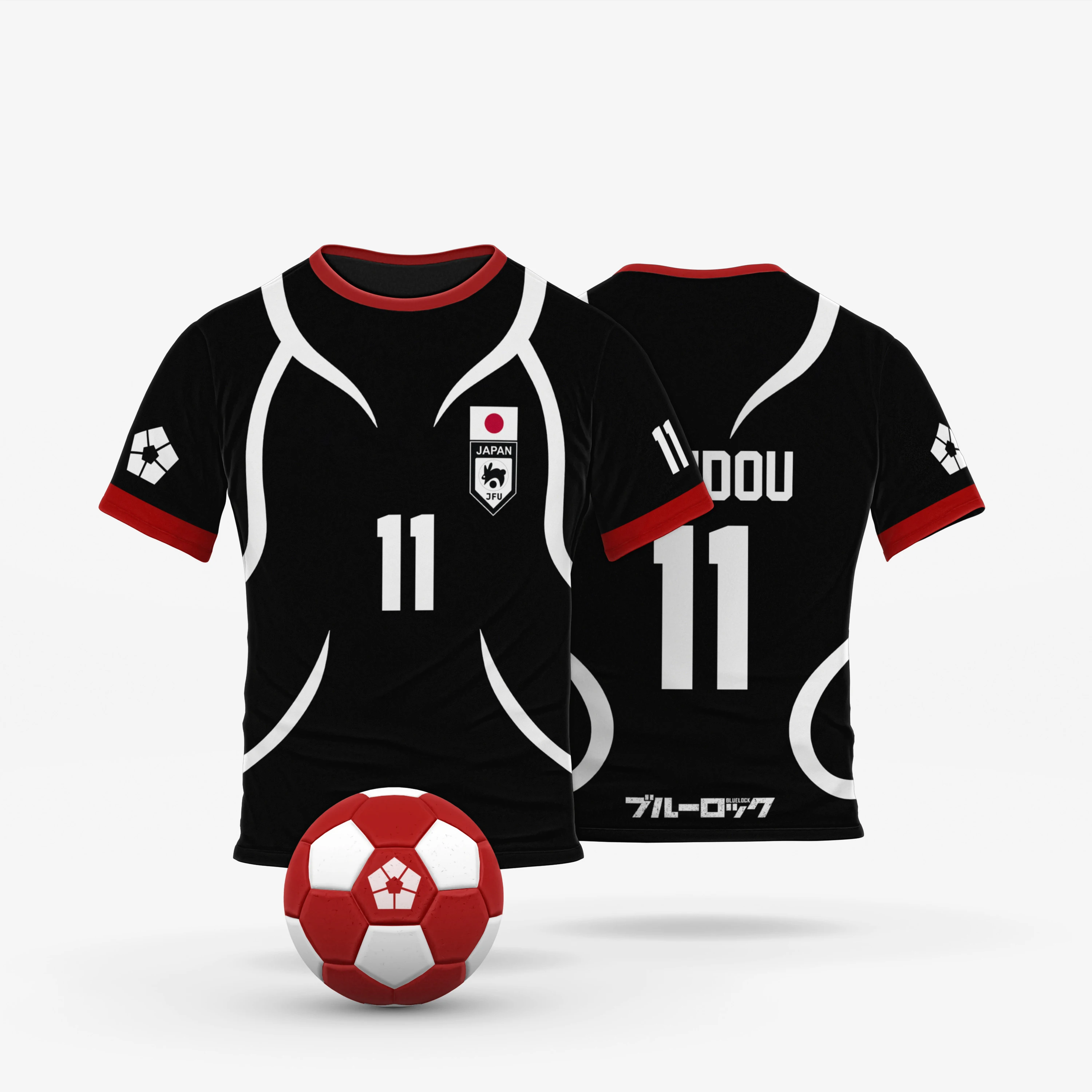 

Blue Lock Cartoon Soccer Sports T Shirt Japanese Anime Cosplay Kids Football Jersey Black T-shirts Mens Summer Short Sleeve Tops