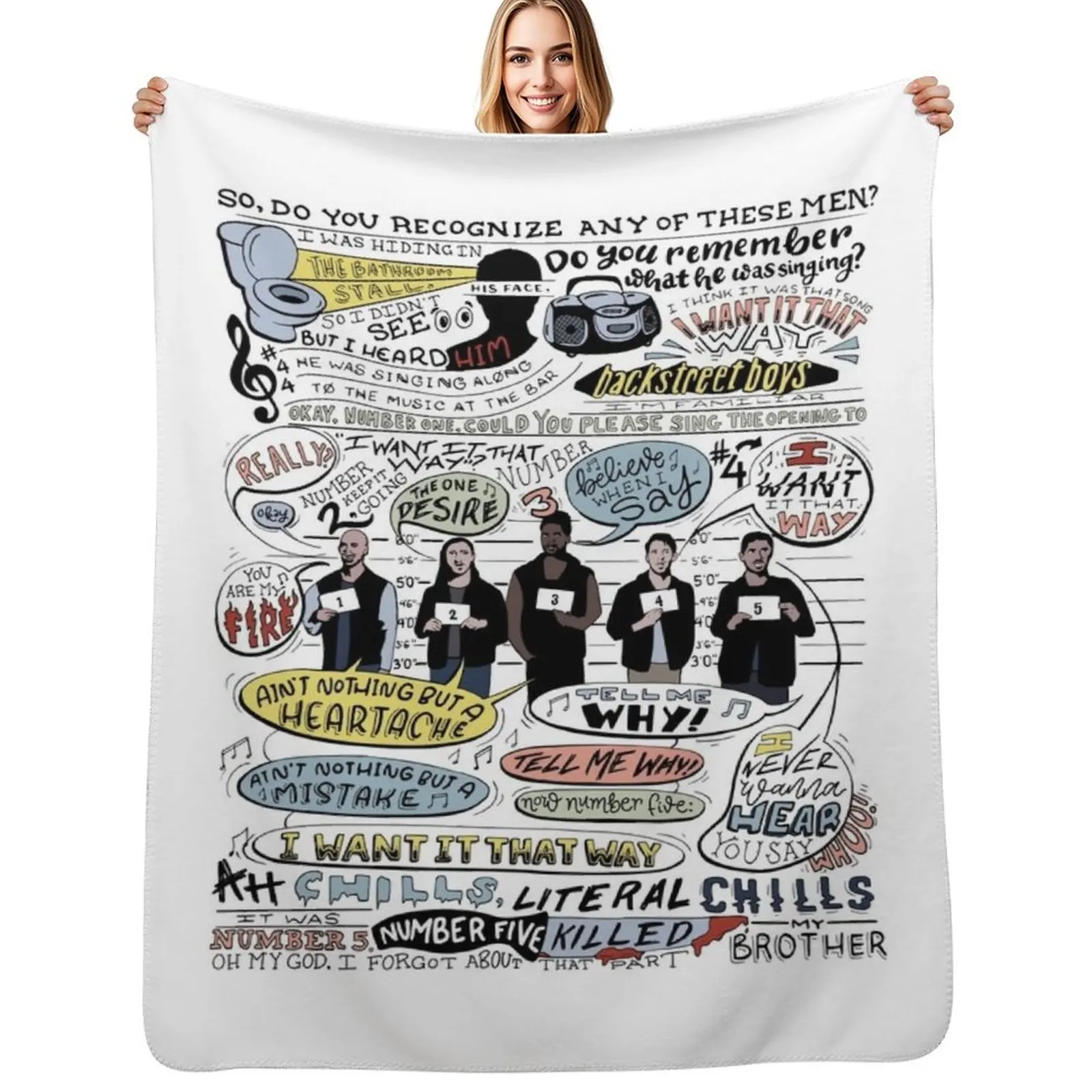 

I Want It That Way B99 (Colorized) Throw Blanket Thermals For Travel Sofa Throw Sleeping Bag Luxury St Blankets