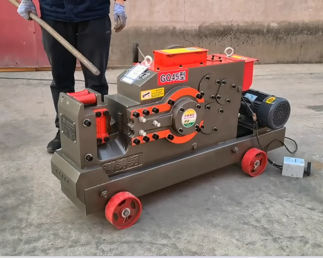 

OEM GQ50 Diameter 4-36mm Rebar Cutter Iron Bar Steel Rebar Cutting Machine High-quality And Durable Rebar Cutting Machine