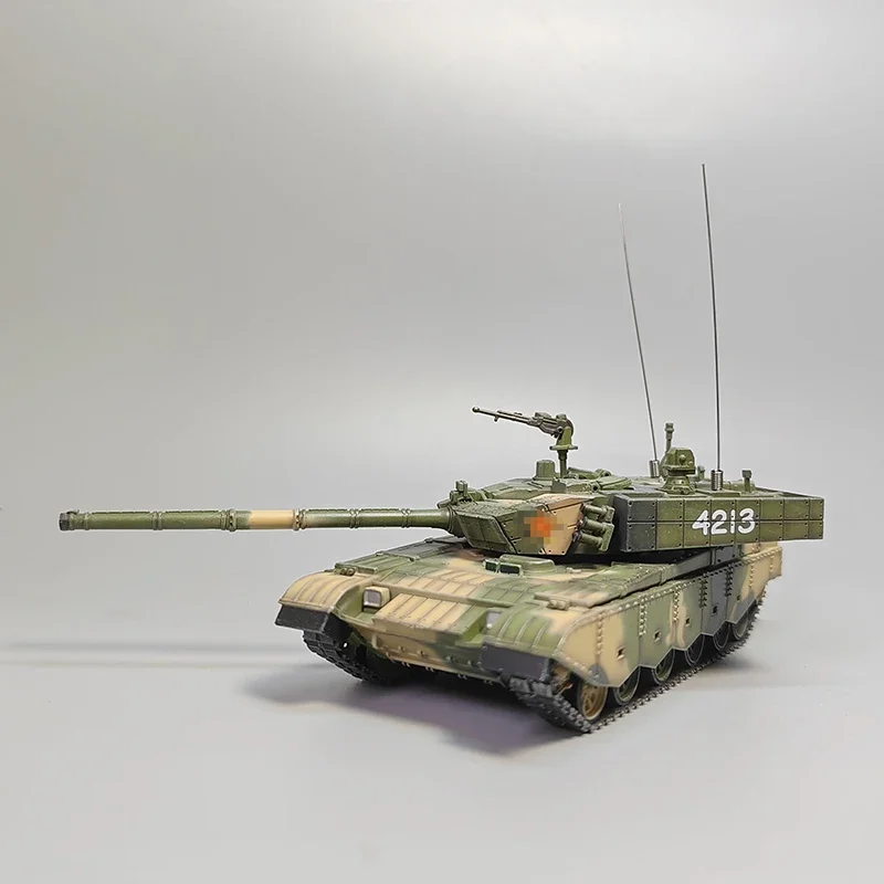 Hot Sale 1:72 Scale Diecast Alloy Chinese 99a Type 99 Main Battle Tank Chariot Model Militarized Combat Track Type Classics