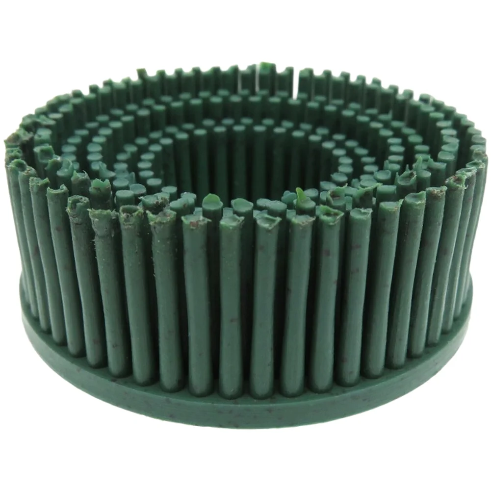 2 inch For cyclone Needle Polishing Brush Designed for For emery Rubber Abrasive Wheels for Rust Scratch and Oxide Layer Removal