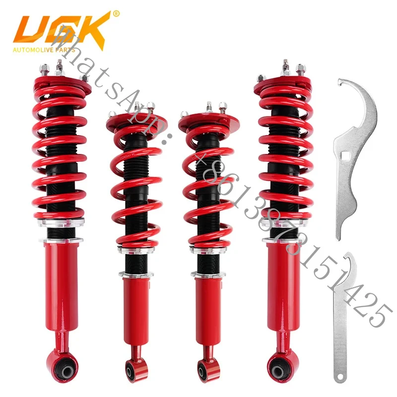 Suitable UGK Front Rear Left Right Adjustable Auto Suspension Coilover Shock Absorber Set Reiz 2005-2017